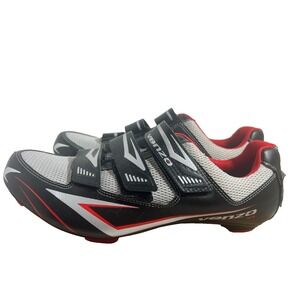 Venzo MX Men's Bicycle Bike Shoes Size 10 Multicolor Three Strap Adjustable NWOT
